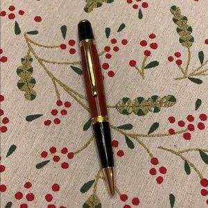 Handmade, wood-turned pen
